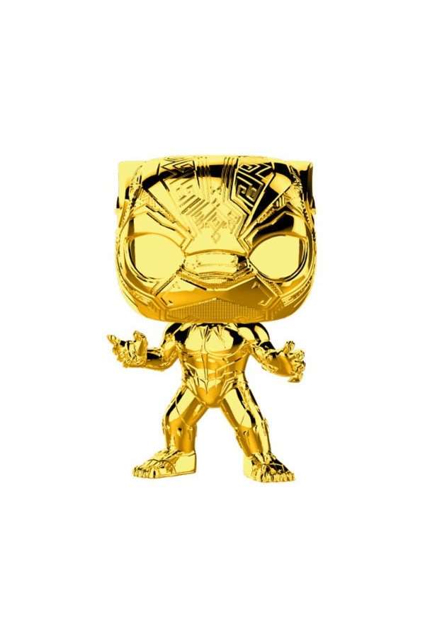 black panther chrome pop