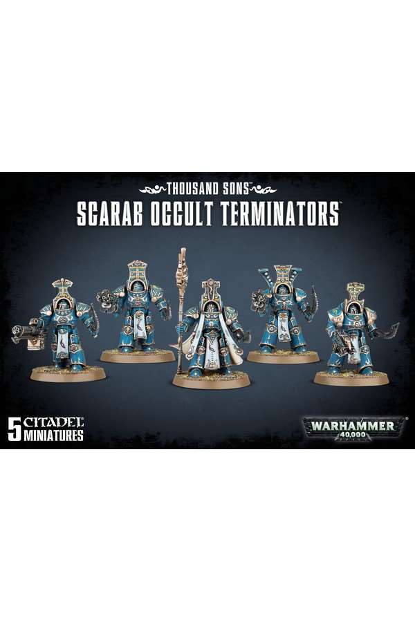 Thousand Sons Scarab Occult Terminators