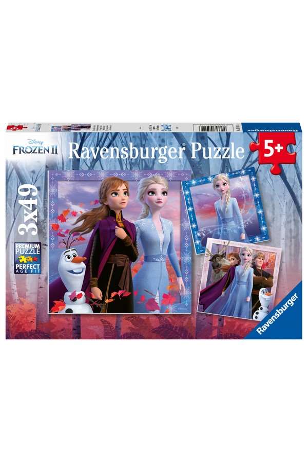 3 delige frozen puzzel 49 stukjes