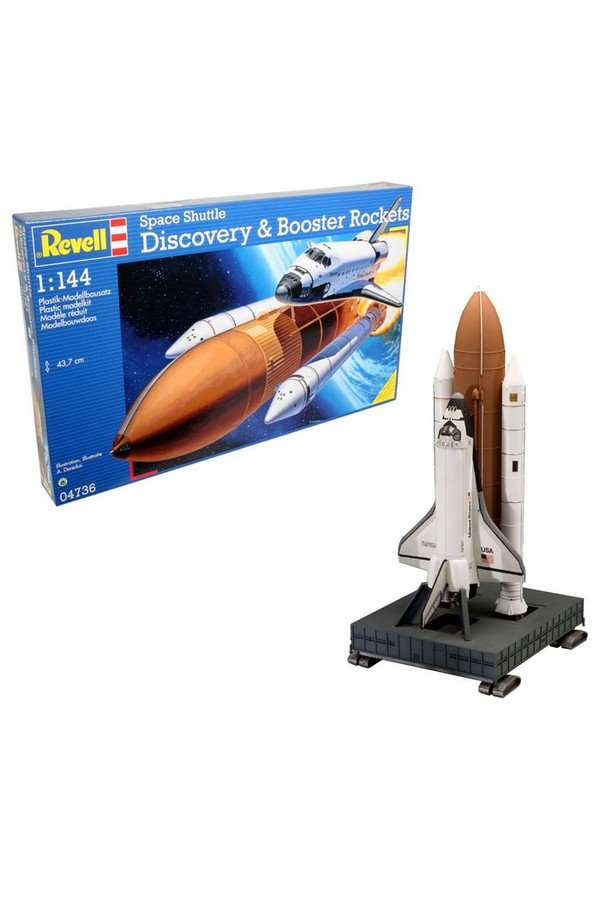 Spaceshuttle Discovery + Booster-raketten