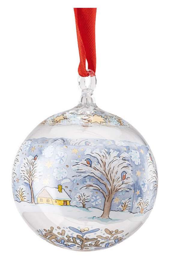 Kerstbal glas 2022