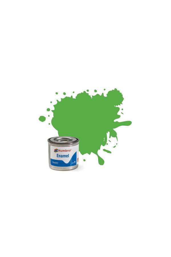 Regelmatig moed willekeurig Enamel verf Nr. 37 Bright Green Matt 14 Ml - Hesemans