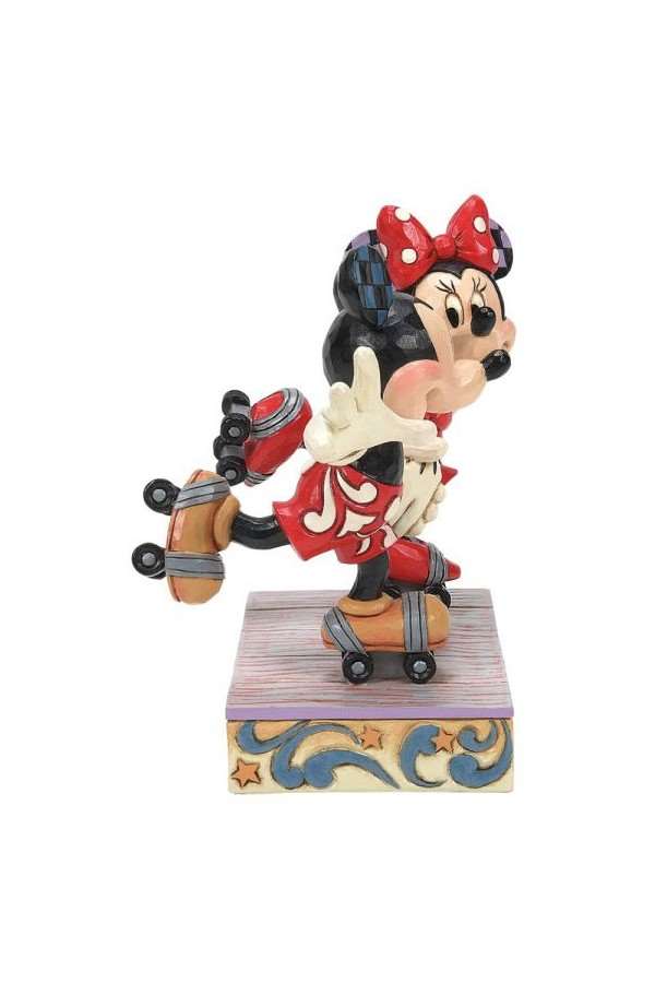 Mickey and Minnie Mouse Rollar Skating Figurine – Bild 2