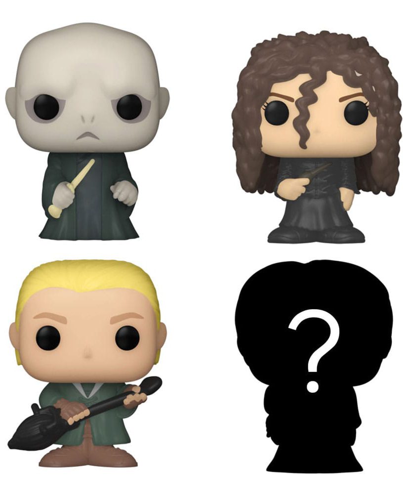 Harry Potter Bitty POP! Vinyl Figure 4-Pack Voldemort 2,5 cm