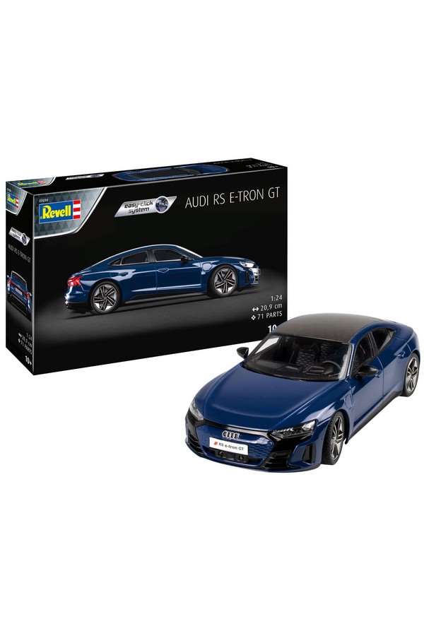 Audi RS e-tron GT easy-click-system Revell bouwpakket om in elkaar te zetten kleurig