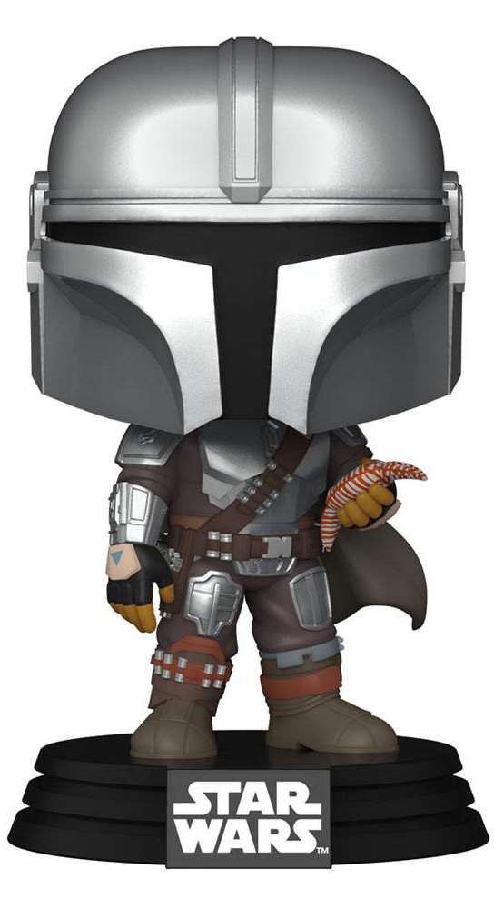 Star Wars The Book of Boba Fett POP! TV Vinyl Figure Mando w/pouch 9 cm