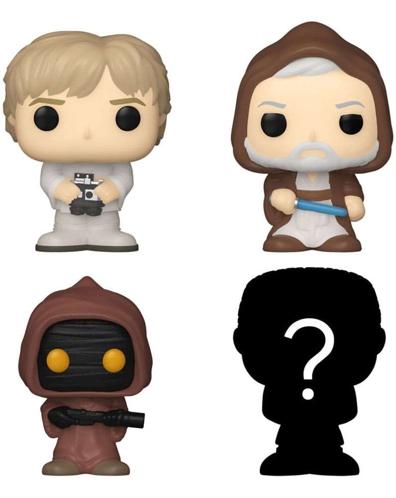 Star Wars Bitty POP! Vinyl Figure 4-Pack Luke 2,5 cm