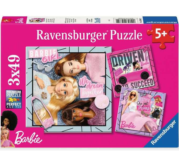 Barbie: Inspire the world! 3x49 stukjes