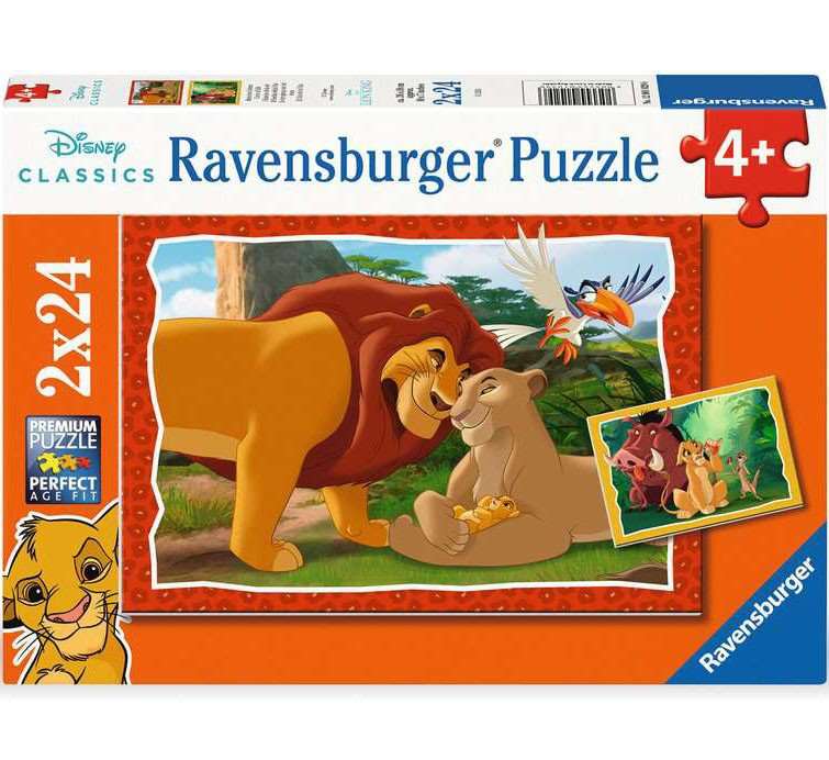 Lion King 2x24 stukjes