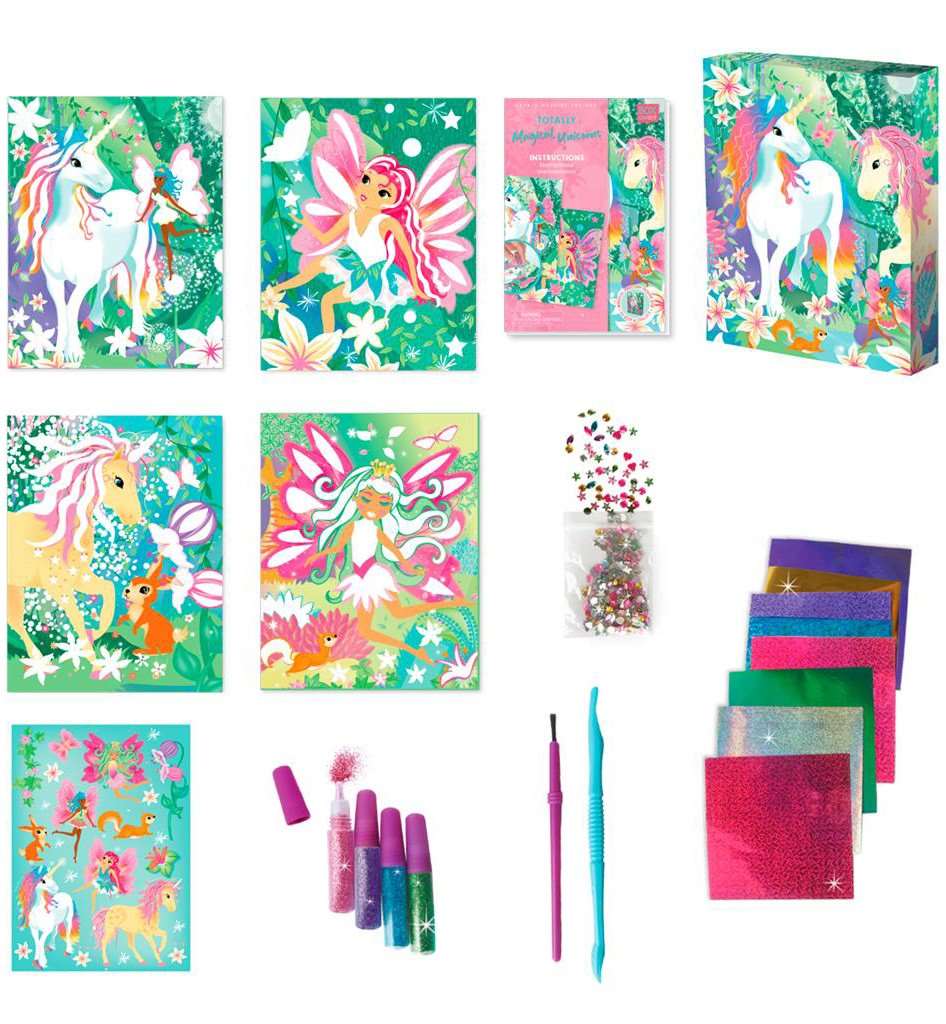 Box Candiy: Totally Magical Unicorn - Zand En Folie Kunst Set - Image 2
