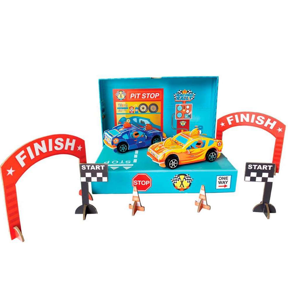 Box Candiy: Totally Race Cars - Maak Je Eigen Pull Back Cars - Image 2