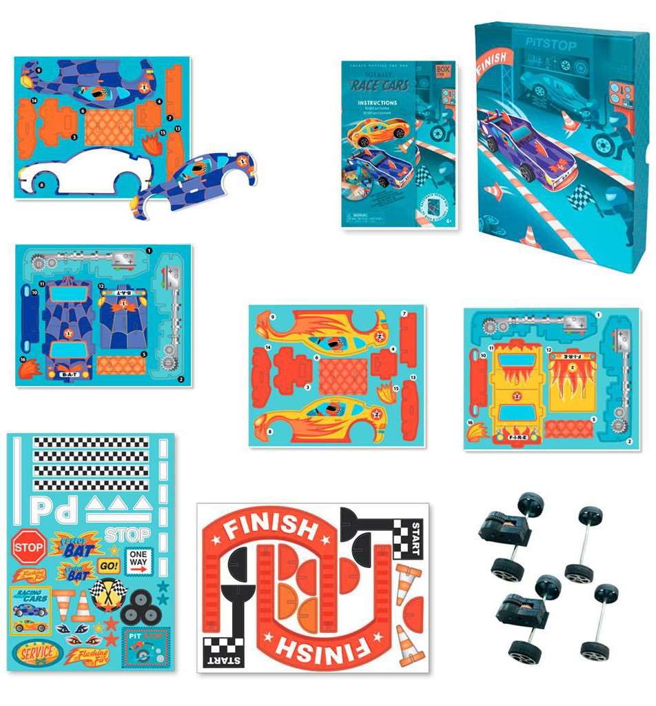 Box Candiy: Totally Race Cars - Maak Je Eigen Pull Back Cars - Image 3