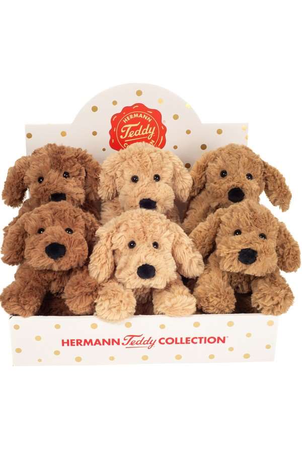 bungelende honden. Labradoodle donkerbruin 20 cm - Image 2