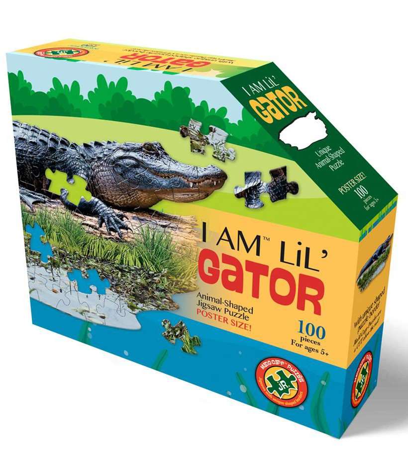 I Am Lil' Puzzle Jr.: Alligator