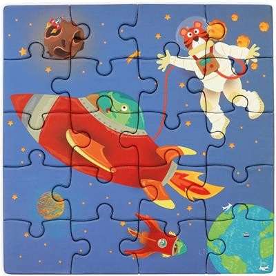 Scratch Puzzel Magnetisch: Magnetisch Puzzelboek To Go - Ruimte - Afbeelding 3