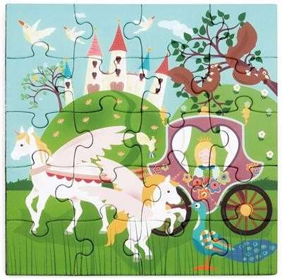 Scratch Puzzel Magnetisch: Magnetisch Puzzelboek To Go - Prinses - Image 2