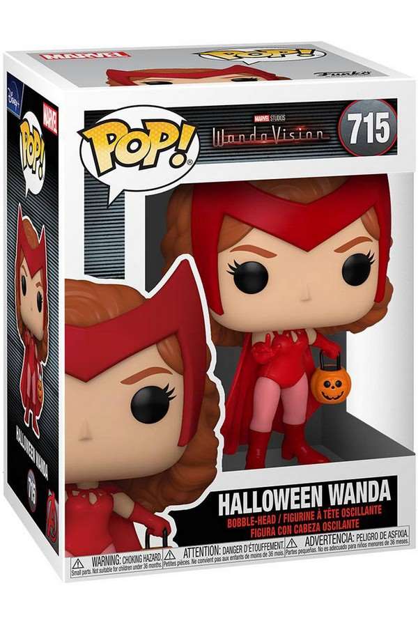WandaVision POP! TV Vinyl Figuur Wanda (Halloween) 9 cm - Afbeelding 2