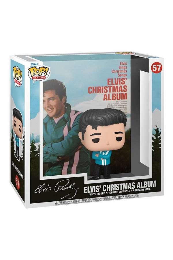 Elvis Presley POP! Albums Vinyl Figuur Elvis X-Mas Album 9 cm - Afbeelding 2