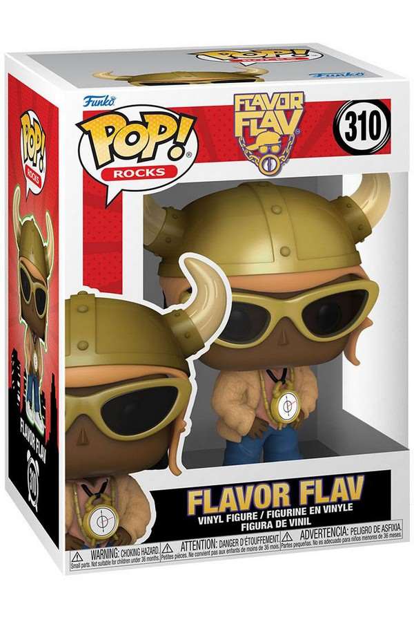 Flavor Flav POP! Rocks Vinyl Figuur 9 cm - Image 2