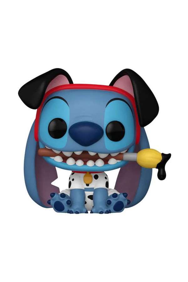 Lilo & Stitch POP! Disney Vinyl Figuur Stitch Kostuum- 101 Dalmatiërs Pongo 9 cm