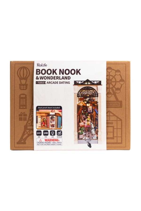 DIY Book Nook Boekensteun Arcade Dating - Image 2