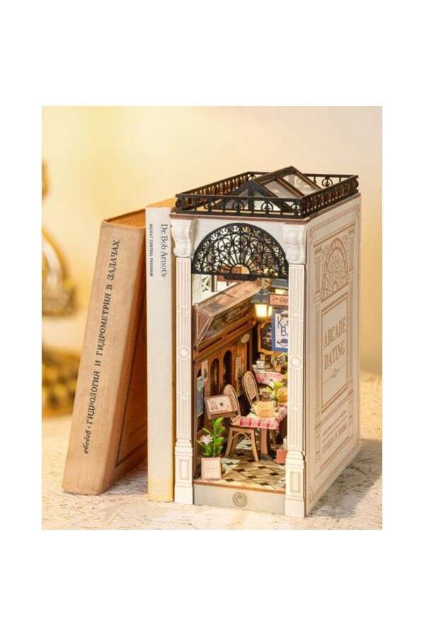 DIY Book Nook Boekensteun Arcade Dating - Image 3