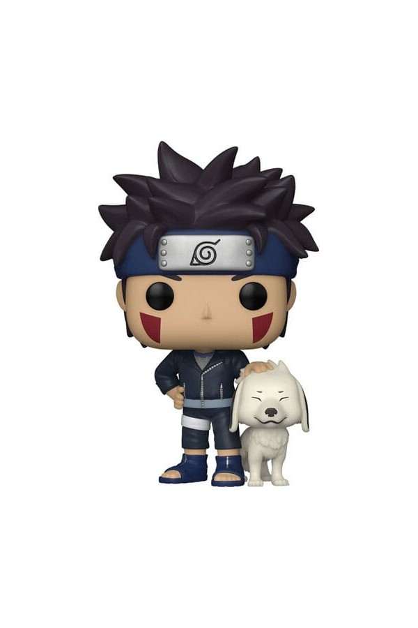 Naruto POP! Animation Vinyl Figure Kiba w/Akamaru 9 cm