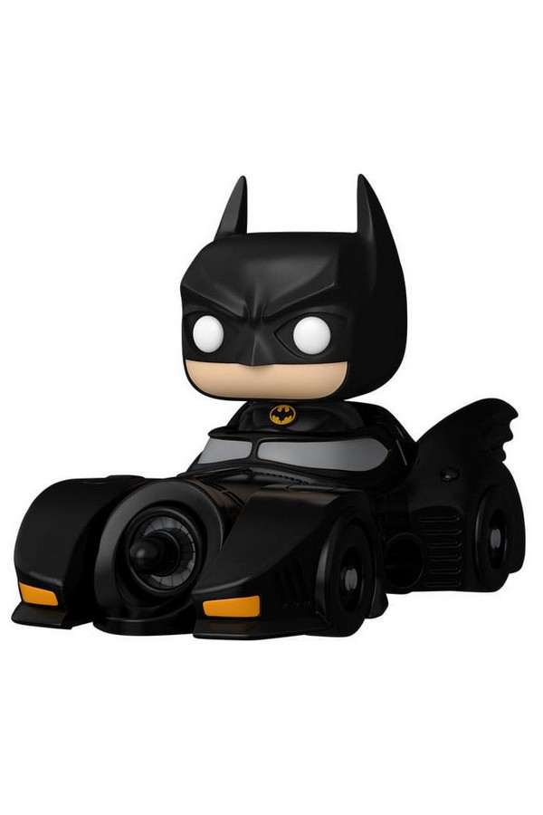 Batman 85th Anniversary POP! Rides Deluxe Vinyl Batman w/Batmobi 9 cm
