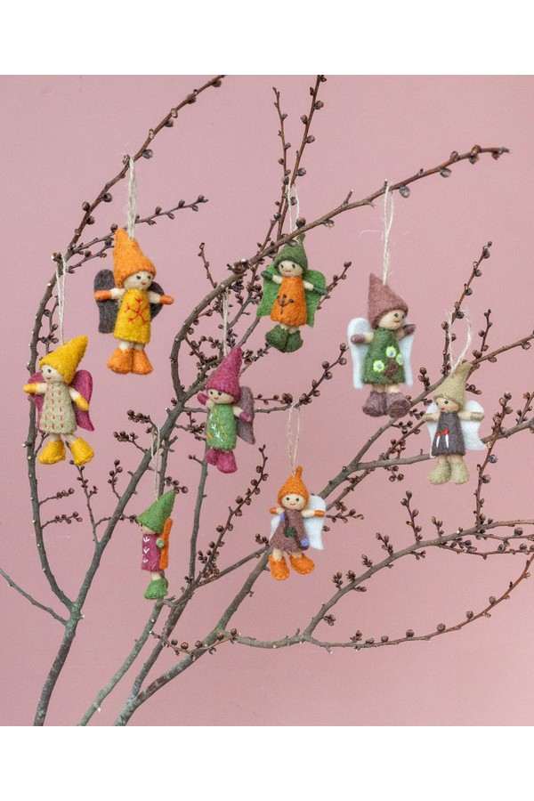 Hanger Feetje Aardetinten Assorti - Afbeelding 2