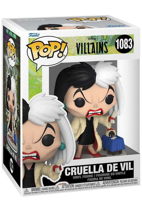 Disney: Villains POP! Disney Vinyl Figure Cruella de Vil 9 cm – Bild 2