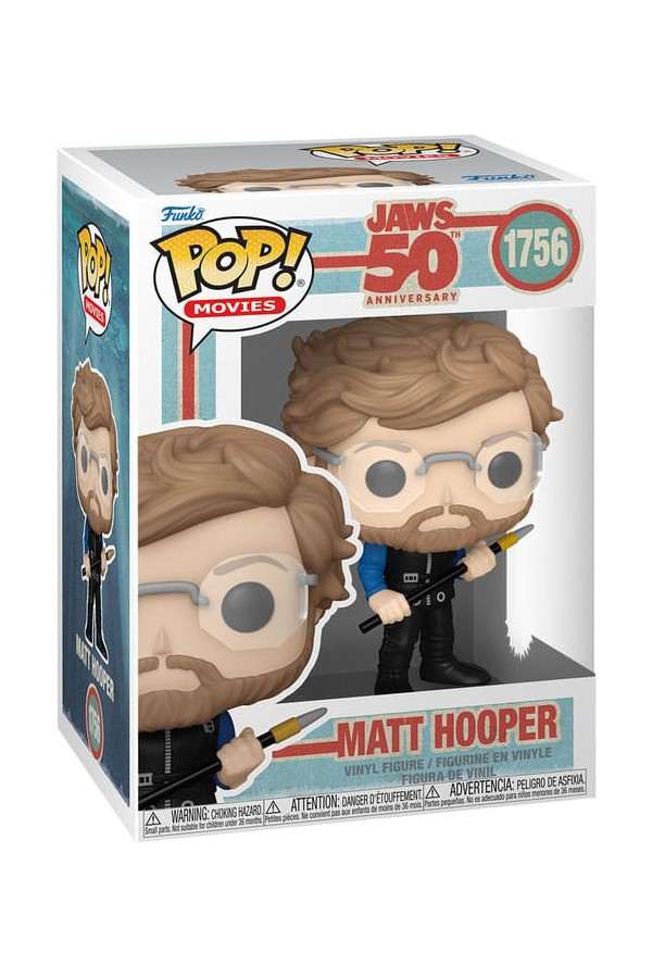 Jaws POP! Rocks Vinyl Figure Matt Hooper 9 cm