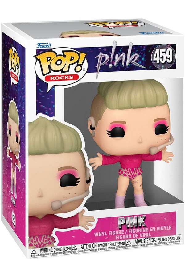 Pink POP! Rocks Vinyl Figure Trustfall Tour 9 cm