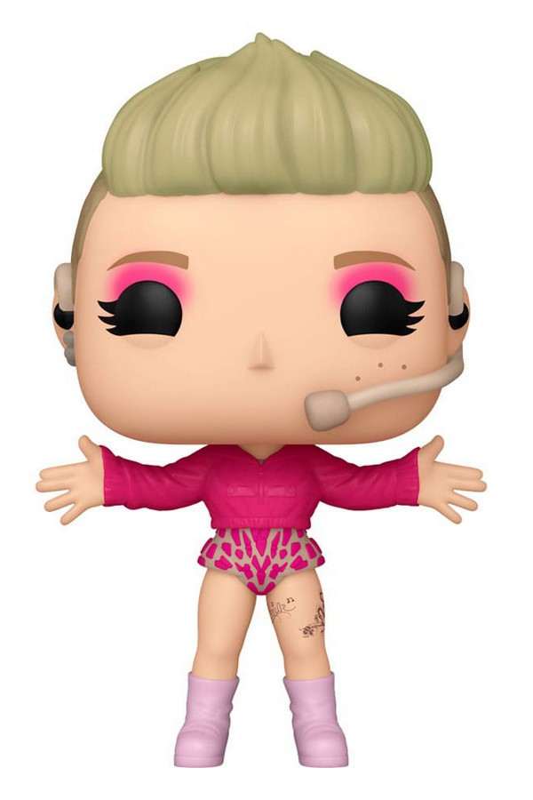 Pink POP! Rocks Vinyl Figure Trustfall Tour 9 cm - Afbeelding 2