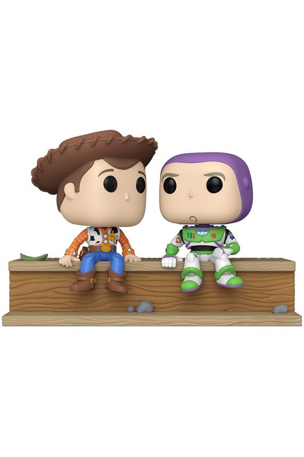 Toy Story POP Moment Vinyl Figures Woody and Buzz (30th Anniversary) 9 cm - Afbeelding 2