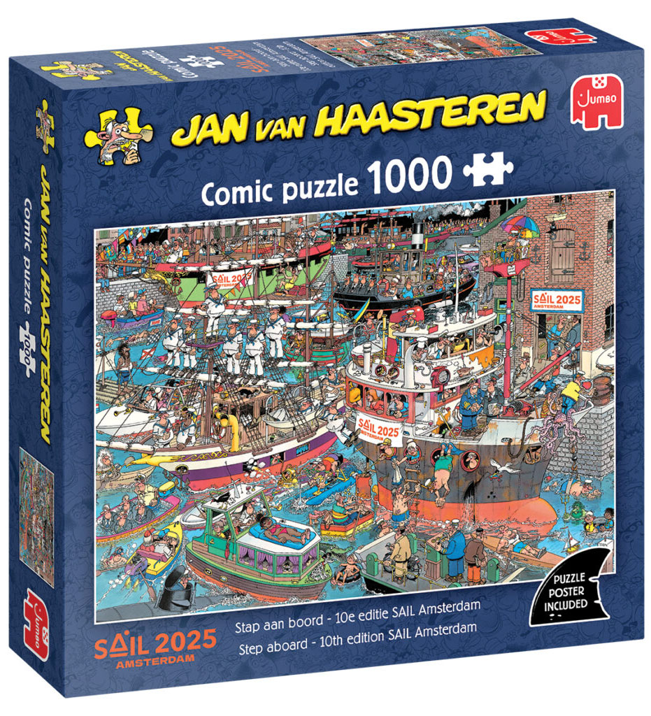 Stap aan boord – 10e editie SAIL Amsterdam – Jan van Haasteren (1000)