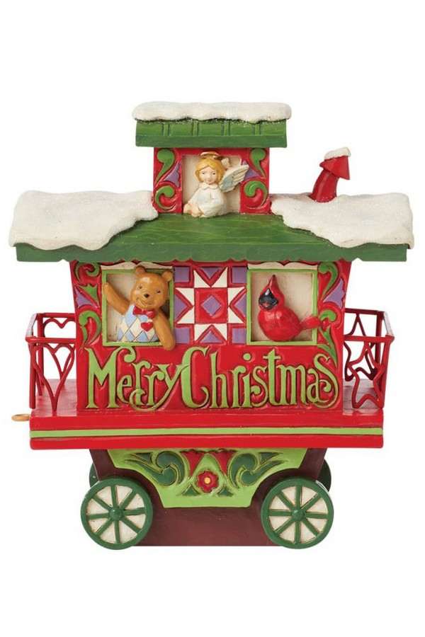 North Pole Delivery ( Train Car Caboose) trein