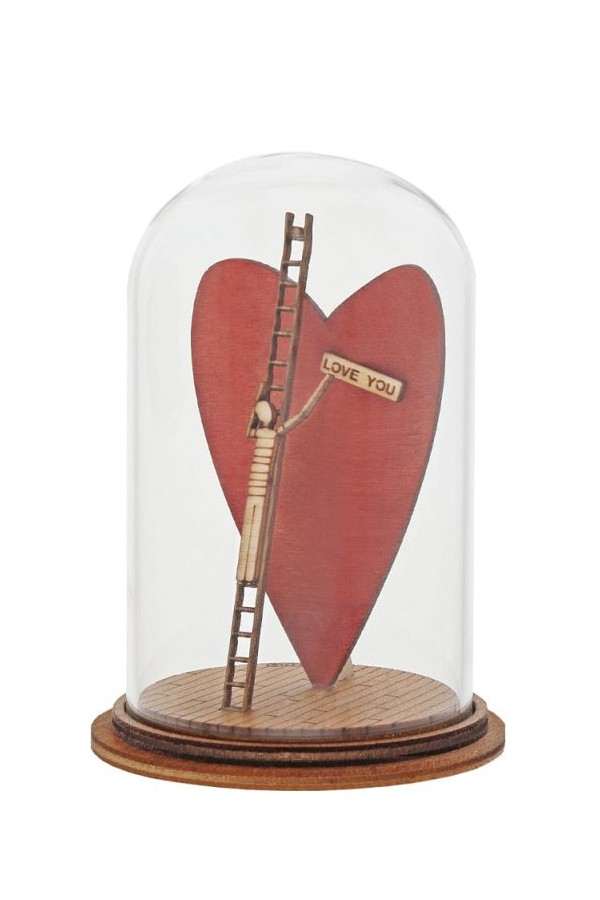 Love You Figurine with heart