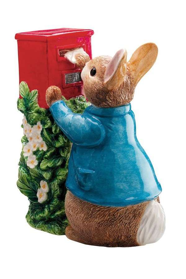 Peter Rabbit Posting a Letter Money Bank spaarpot