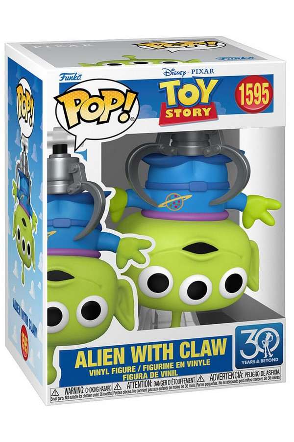 Toy Story POP! Disney Vinyl Figures Alien with Claw (30th Anniversary) 9 cm