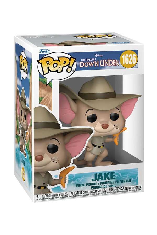 Funko 2025 The Rescuers Reddertjes Down Under POP! Disney Vinyl Figure Jake 9 cm