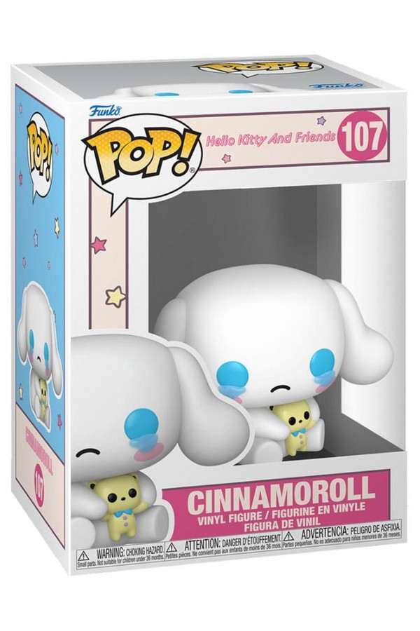 Sanrio POP! Animation Vinyl Figure Hello Kitty - Cinnamoroll(MY) 9 cm