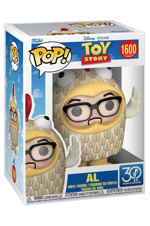 Toy Story POP! Disney Vinyl Figures Al (Chicken Suit) (30th Anniversary) 9 cm
