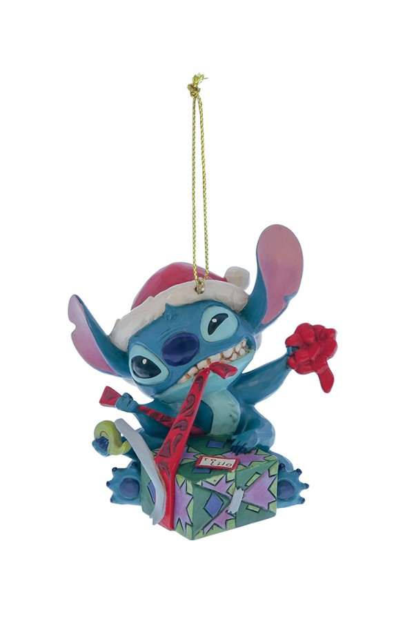 Stitch Unwrapping Christmas Gift Hanging Ornament