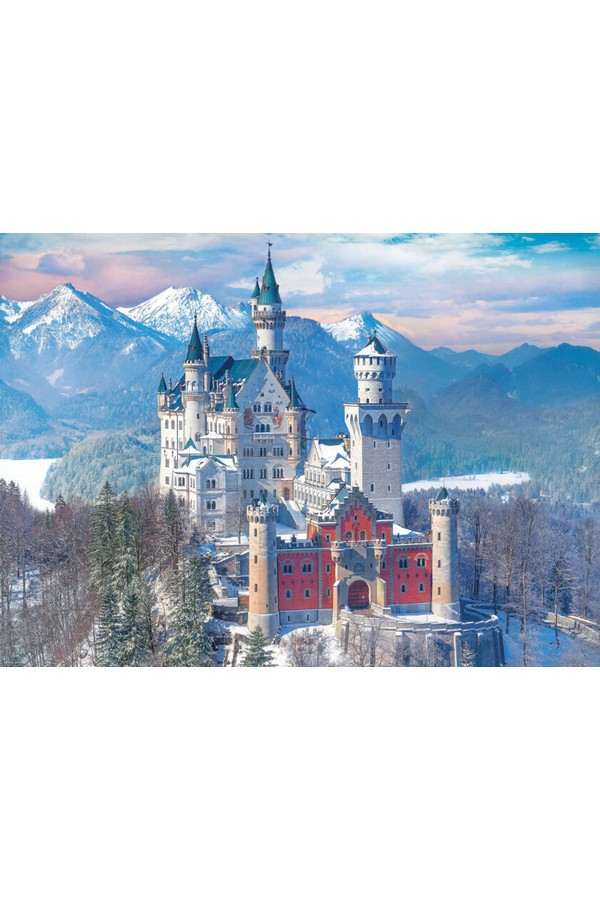 Neuschwanstein Castle in Winter (1000) (winter)