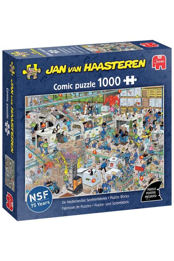 De Nederlandse Spellenfabriek – Jan van Haasteren (1000)