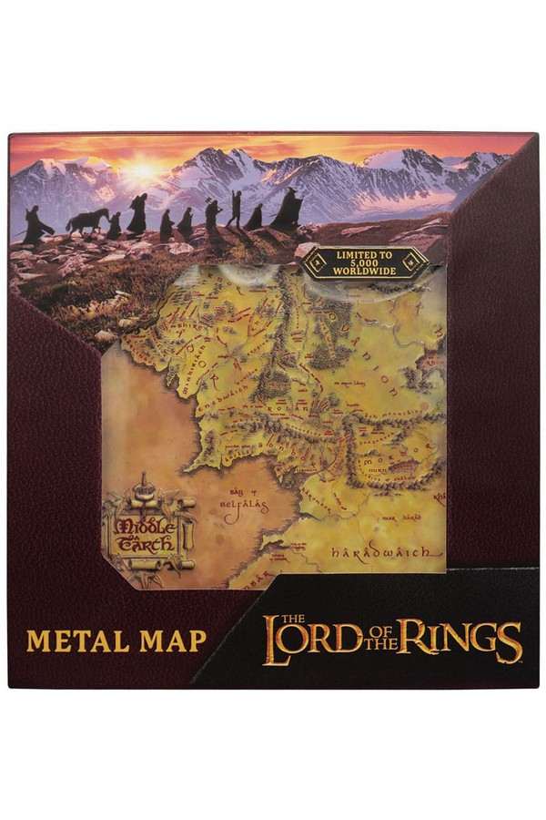 Lord of the Rings Replica Map Limited Edition