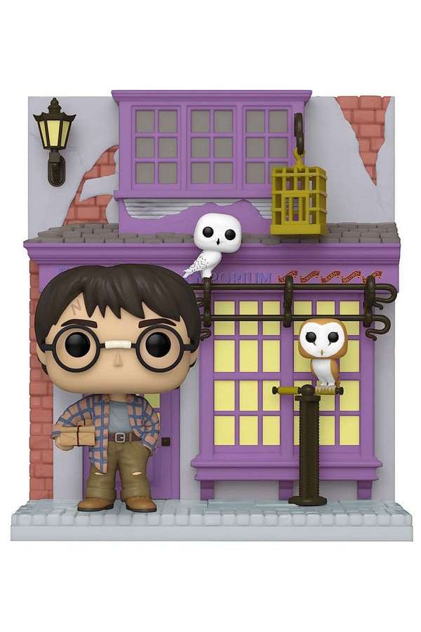 Harry Potter POP! Deluxe Vinyl Figure Deluxe: HP Diagon Alley- Eeylops Owl Emporium w/Harry 9 cm