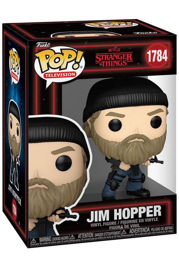 Stranger Things POP! Television Vinyl Figures Jim Hopper 9 cm