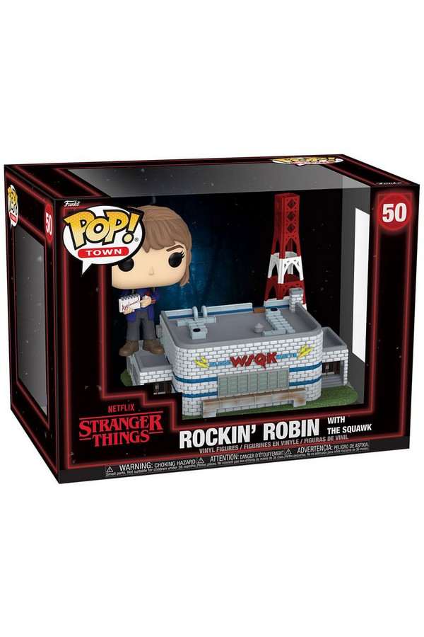 Stranger Things POP! Town Vinyl Figures Rockin' Robin with The Squawk 9 cm