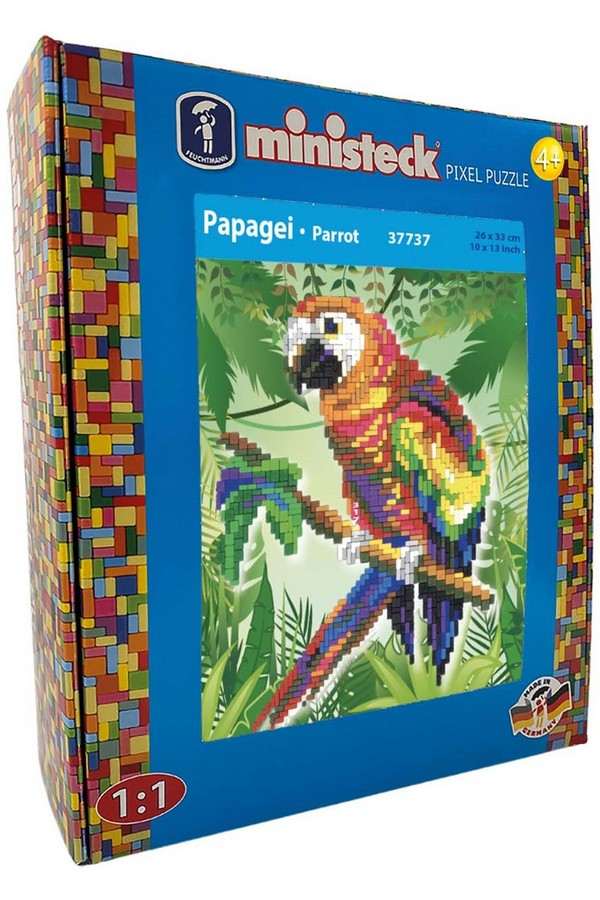 Ministeck Papegaai Parrot - XL Box - 1300pcs